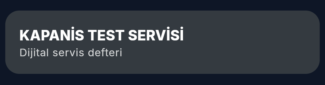 Mat Antrasit temasında defter başlığı