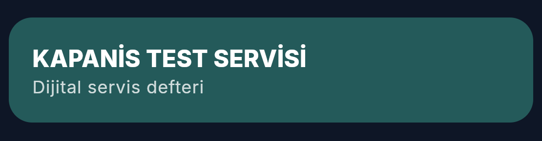 Petrol temasında defter başlığı